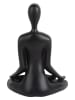 Present Time Decoratief figuur ''Open Lotus'' zwart - (B)15 x (H)21 x (D)11 cm