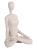 Present Time Dekofigur ''Open Lotus'' in Beige - (B)15 x (H)21 x (T)11 cm
