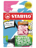 STABILO Markeerstiften "STABILO BOSS MINI" - 6 stuks