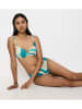 Triumph Biustonosz bikini "Summer Mix & Match" w kolorze turkusowo-kremowym