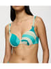 Triumph Biustonosz bikini "Summer Mix & Match" w kolorze turkusowo-kremowym