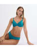 Triumph Biustonosz "Signature Sheer" w kolorze turkusowym