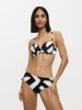 Triumph Bikini-Hose "Summer Allure" in Schwarz/ Weiß