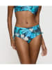 Triumph Bikini-Hose "Summer Fleur" in Dunkelblau/ Türkis