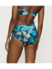 Triumph Bikini-Hose "Summer Fleur" in Dunkelblau/ Türkis