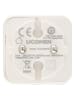 Tarmo Netadapter crème - (B)4,5 x (H)4,5 x (D)8 cm