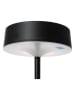 Tarmo LED-Solar-Tischleuchte in Schwarz - (H)32 x Ø 12 cm