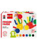 Marabu Fingerfarben, 6x35 ml - ab 2 Jahren