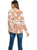 Heine Bluse in Creme/ Orange