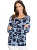 Heine Pullover in Hellblau/ Dunkelblau