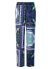 Heine Hose in Dunkelblau/ Hellblau