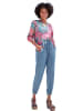 Heine Bluse in Pink/ Hellblau