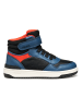 Geox Sneakers "Washiba" zwart/blauw
