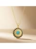 Nomad Pozłacany naszyjnik z zawieszką - dł. 40 cm