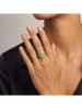 Nomad Vergulde ring met edelstenen