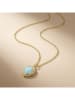 Nomad Vergulde ketting met hanger - (L)40 cm