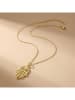 Nomad Vergulde ketting met hanger - (L)45 cm