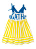 Agatha Ruiz de la Prada Kleid in Weiß/ Gelb