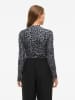 Vila Longsleeve "Leoa" grijs/zwart
