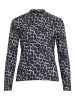 Vila Longsleeve "Leoa" grijs/zwart