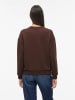 Vila Sweatshirt "Sandy" in Braun