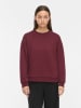 Vila Sweatshirt "Sandy" in Bordeaux