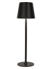 Clayre & Eef Tafellamp zwart - (H)36 x Ø 11 cm