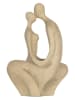 Clayre & Eef Dekoobjekt "Sitzendes Paar" in Beige - (B)16 x (H)25 x (T)8 cm