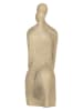 Clayre & Eef Dekoobjekt "Sitzendes Paar" in Beige - (B)16 x (H)25 x (T)8 cm