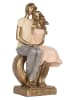 Clayre & Eef Figurka dekoracyjna w kolorze złoto-różowo-kremowym - 14 x 28 x 12 cm