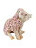 Clayre & Eef Dekoobjekt "Schwein" in Rosa/ Beige - (B)24 x (H)23 x (T)16 cm