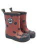 mikk-line Gummistiefel in Rot/ Schwarz