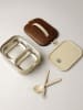 Violeta Home Lunchbox in Beige/ Braun - 650 ml