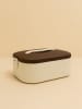 Violeta Home Lunchbox in Beige/ Braun - 650 ml