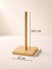 Violeta Home Keukenrolhouder naturel - (B)12 cm x (H)24,5 cm