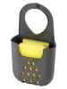 Violeta Home Schwammkorb in Schwarz - (B)10 x (H)17 cm