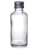 Violeta Home Butelki szklane (12 szt.) w kolorze srebrnym - 50 ml
