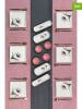 Violeta Home 14-delig ontbijtservies wit/lichtroze