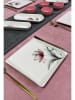 Violeta Home 14-delig ontbijtservies wit/lichtroze