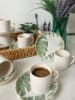 Violeta Home 12-częściowy zestaw w kolorze biało-zielonym - 110 ml