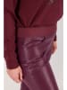 monari Kunstlederhose in Lila