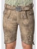 Stockerpoint Lederhose "Girgl" in Hellbraun