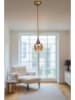 ABERTO DESIGN Lampa wisząca w kolorze złotym - wys. 80 x Ø 12 cm