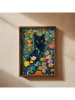 ABERTO DESIGN Druk artystyczny w ramce - 50 x 70 cm