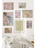 ABERTO DESIGN 8er-Set: Gerahmte Kunstdrucke