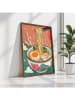 ABERTO DESIGN Druk artystyczny w ramce - 35 x 47 cm
