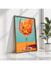 ABERTO DESIGN Gerahmter Kunstdruck - (B)35 x (H)47 cm