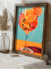 ABERTO DESIGN Gerahmter Kunstdruck - (B)35 x (H)47 cm