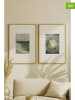 ABERTO DESIGN 2er-Set: Gerahmte Kunstdrucke