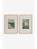 ABERTO DESIGN 2er-Set: Gerahmte Kunstdrucke